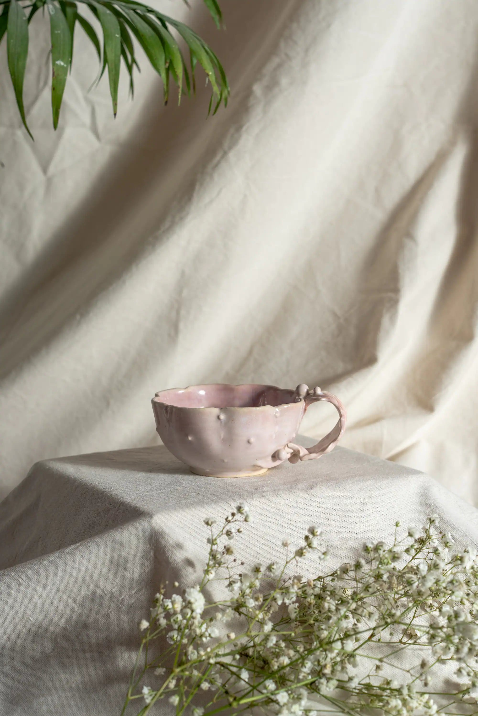 Taza medusa rosa
